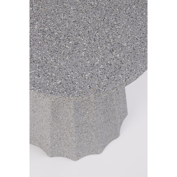 Siva jeklena okrogla klubska mizica ø 30 cm Adelya – Yes Everyday-image-2