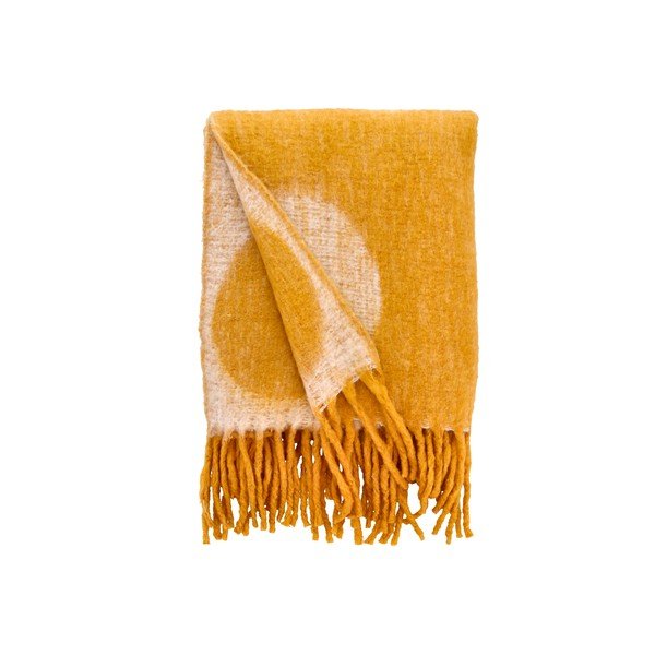 Rumeno posteljno pregrinjalo 130x200 cm Styles - Villa Collection-image-1