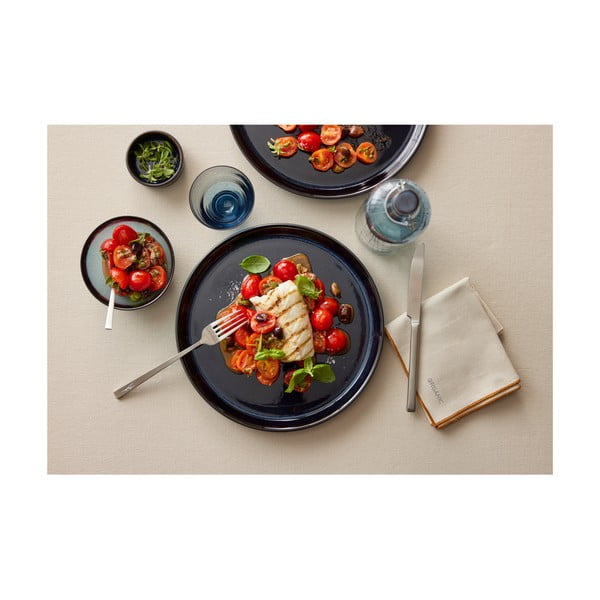 Jeklen pribor v mat srebrni barvi 16 ks – Bitz-image-1