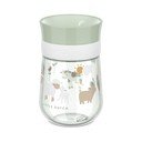 Svetlo zelena plastična otroška skodelica 300 ml Little Farm by Little Dutch – Mepal