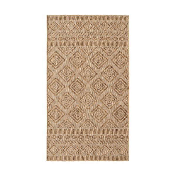 Bež notranja in zunanja preproga 80x150 cm Mira 1452 – Ayyildiz Carpets