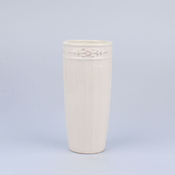 Vaza Antic White, 11x24 cm