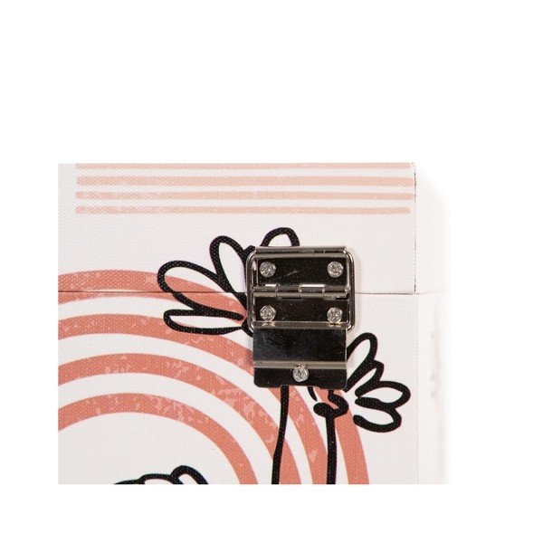 Kremno bele dekorativne škatle za shranjevanje v kompletu 2 ks 30x18x15 cm Flowers – Ixia-image-4