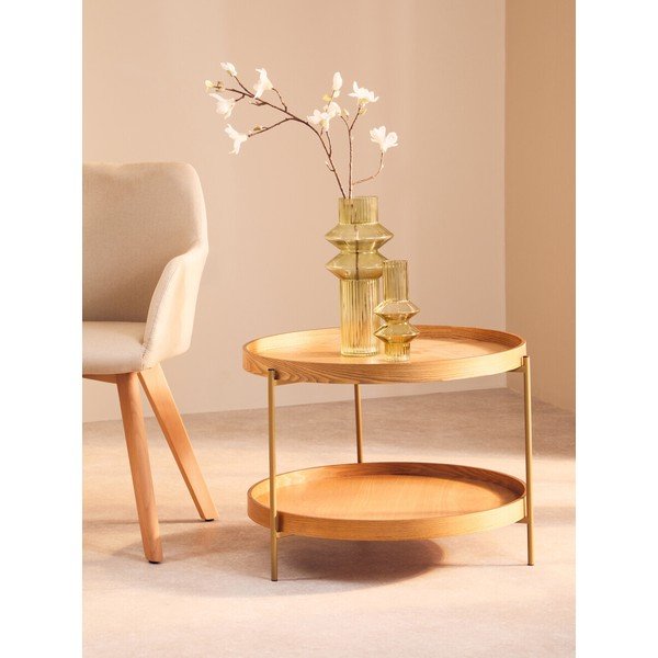 Okrogla stranska mizica ø 60 cm Viborg – Premier Housewares-image-1
