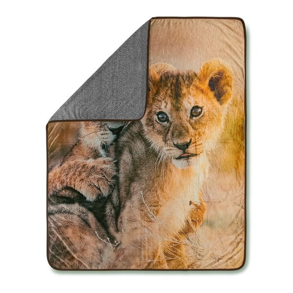 Odeja Good Morning Baby Lion, 130 x 160 cm