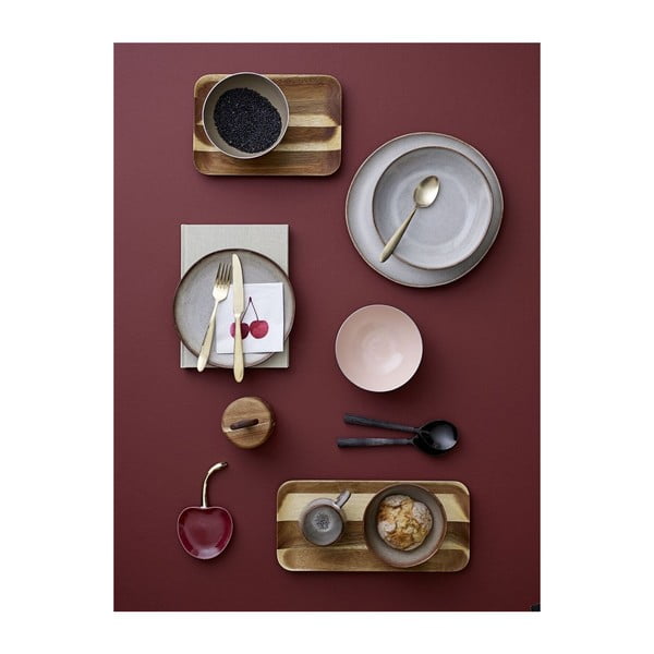 Siva lončena skleda Bloomingville Sandrine-image-3