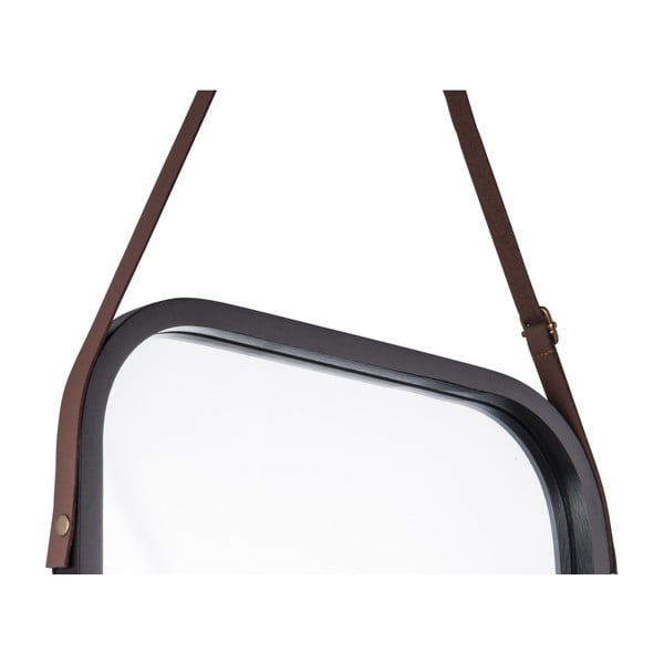 Stensko ogledalo v črnem okvirju PT LIVING Idylic, dolžina 40,5 cm-image-1