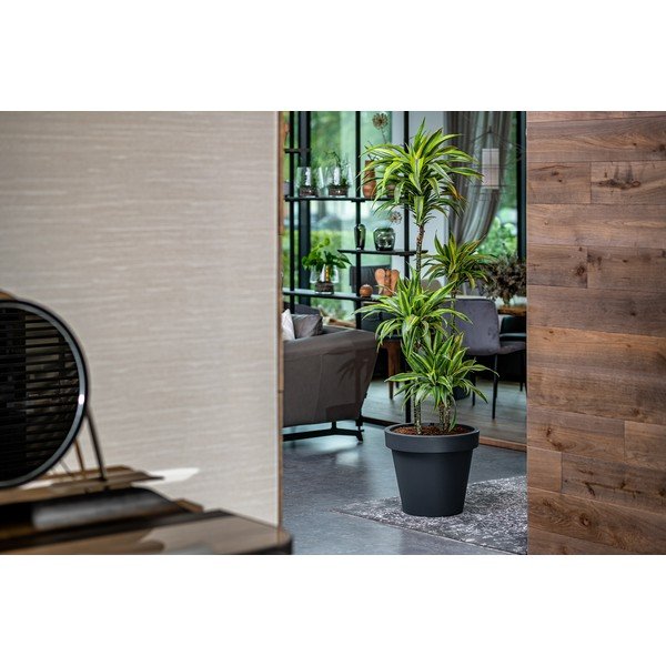 Plastičen cvetlični lonec ø 29 cm Metro Twist – Gardenico-image-1