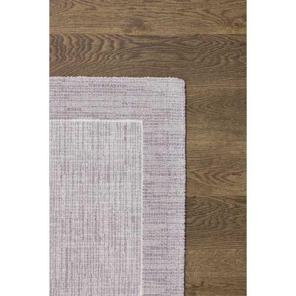 Siva volnena preproga 160x240 cm Linea – Agnella-image-3