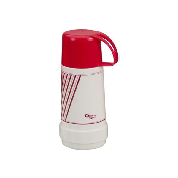 Rdeče-bela termo steklenička Metaltex Vacuum, 500 ml