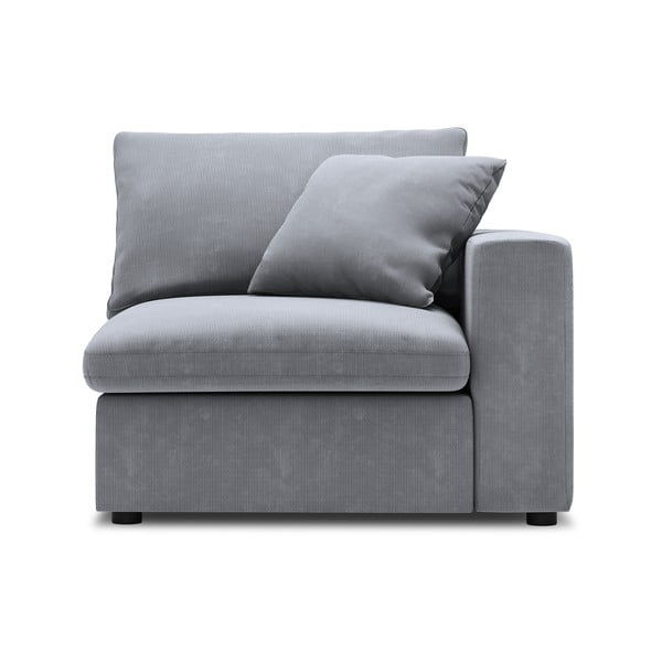 Siv kotni del modularne zofe Windsor & Co Sofas Galaxy, desni kot