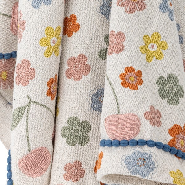 Otroška odeja iz recikliranega bombaža 130x160 cm Cherry – Bloomingville Mini-image-2