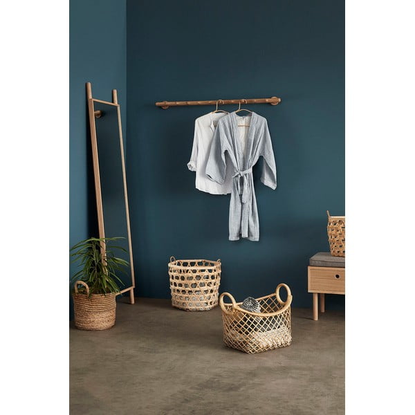 Stenski obešalnik iz hrastovega lesa Hübsch Folk-image-1