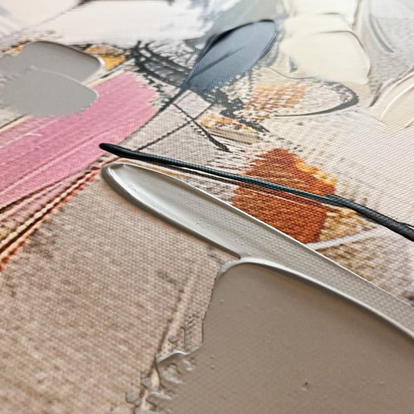 Slika z ročno naslikanimi elementi 70x100 cm Cro – Styler-image-2