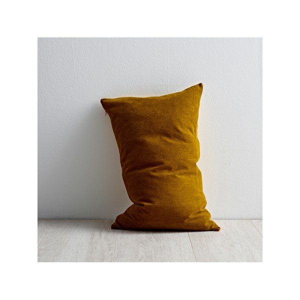 Rumen okrasni vzglavnik z visoko vsebnostjo bombaža Södahl Klara, 40 x 60 cm-image-3