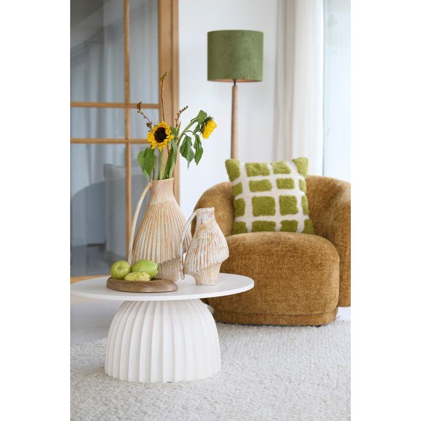 Kovinska okrogla stranska mizica ø 70 cm Veglia – Light & Living-image-1
