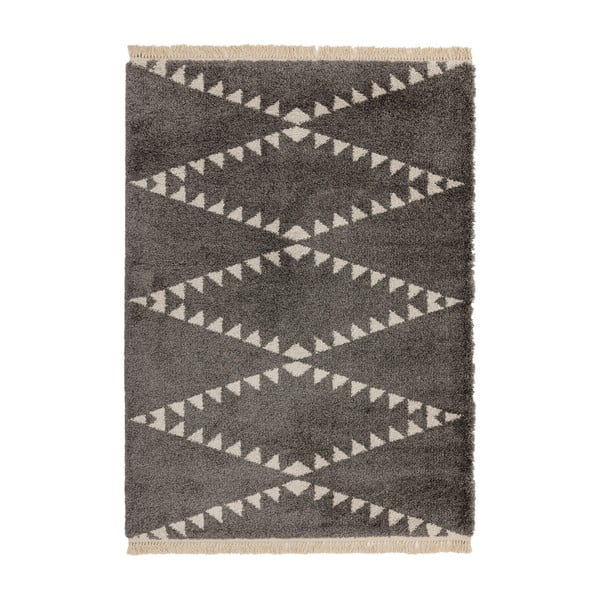Temno siva preproga 200x290 cm Rocco – Asiatic Carpets