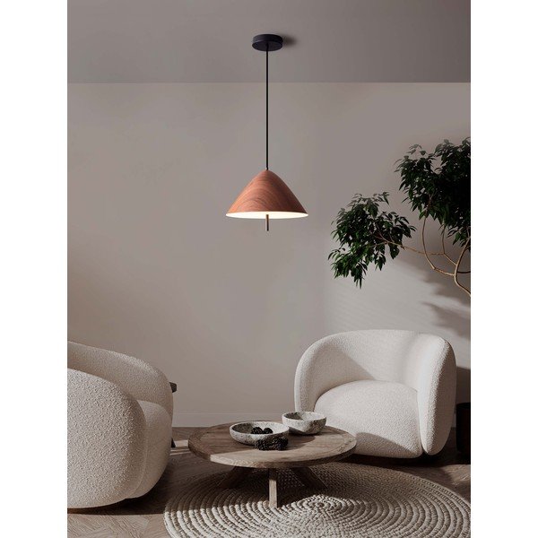 Kovinska LED viseča svetilka v naravni barvi s kovinskim senčilom ø 40 cm Oros – Nova Luce-image-3