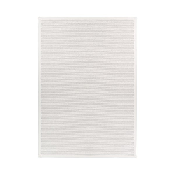 Bela dvostranska preproga Narma Kalana White, 200 x 300 cm-image-1