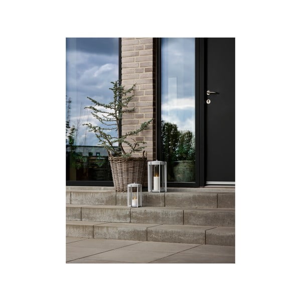 Svetlo siva LED lanterna na USB (višina 25 cm) Firefly – Zone-image-3