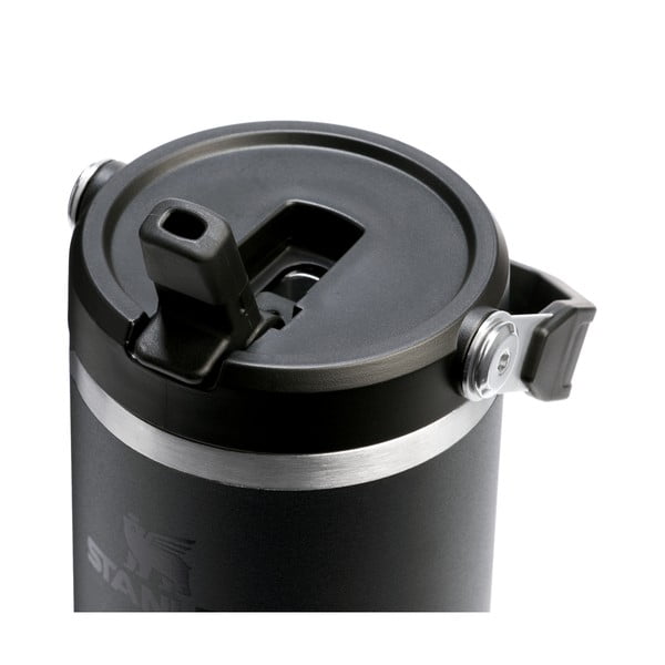 Črna termovka iz nerjavečega jekla 890 ml IceFlow™ Flip Straw 2.0 Tumbler Black – Stanley-image-2