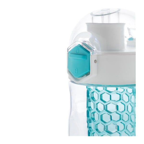 Modra steklenica za sadje s cedilom XD Design Exclusive Honeycomb, 700 ml-image-1