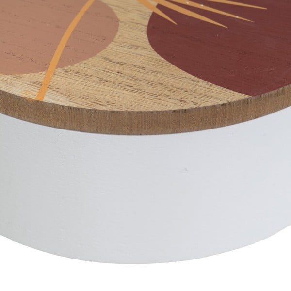 Škatle za shranjevanje v kompletu 2 ks s pokrovom/dekorativne ø 17x6,5 cm – Casa Selección-image-3