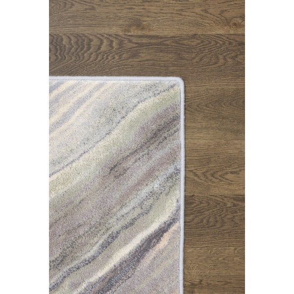 Siva volnena preproga 133x180 cm Agate – Agnella-image-3