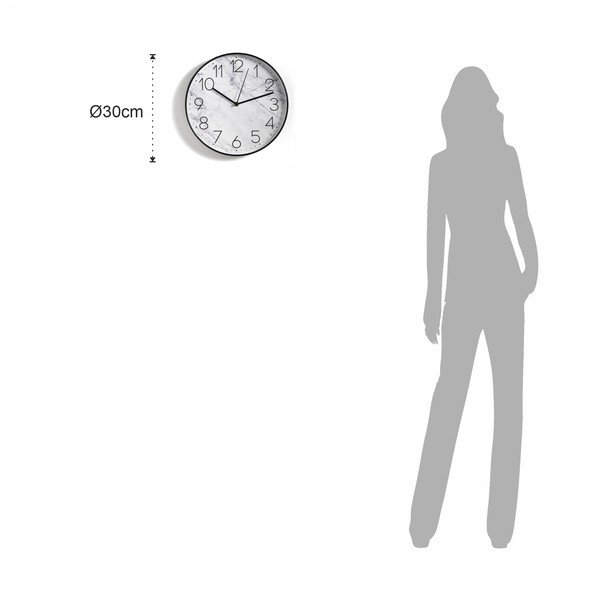 Stenska ura ø 30 cm Basic - Tomasucci-image-2