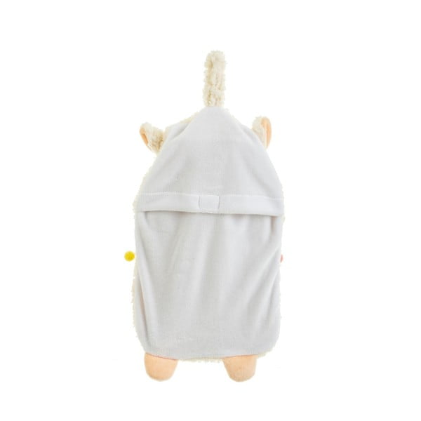 Kremno bel termofor iz mikropliša 700 ml Lima – Sass & Belle-image-1