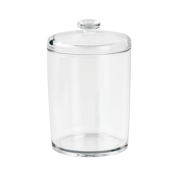 Prozorna škatla za shranjevanje iDesign Canister, ⌀ 7,4 cm-image-2