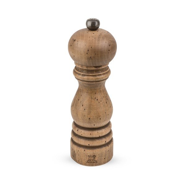 Mlinček za peper iz bukovega lesa Peugeot Paris Patina, višina 18 cm