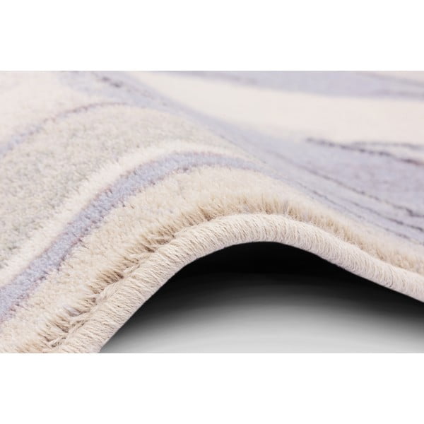 Kremno bela volnena preproga 160x240 cm Lilia – Agnella-image-2