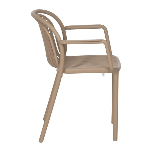 Bež plastičen jedilni stol Alia – Ixia-image-3