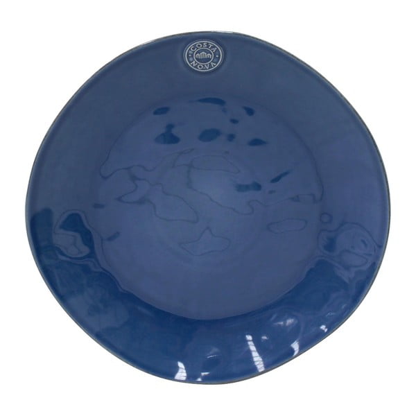 Costa Nova Nova Nova temno modri lončeni krožnik, ⌀ 33 cm