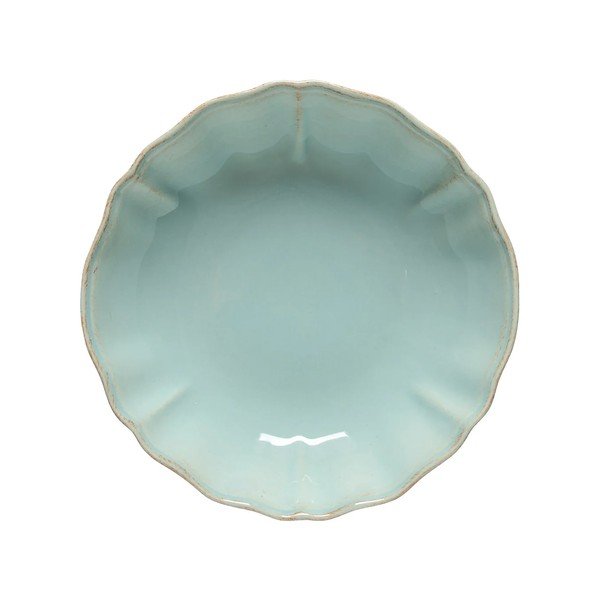 Modra/turkizna lončena servirna posoda ø 23 cm Alentejo – Costa Nova-image-2