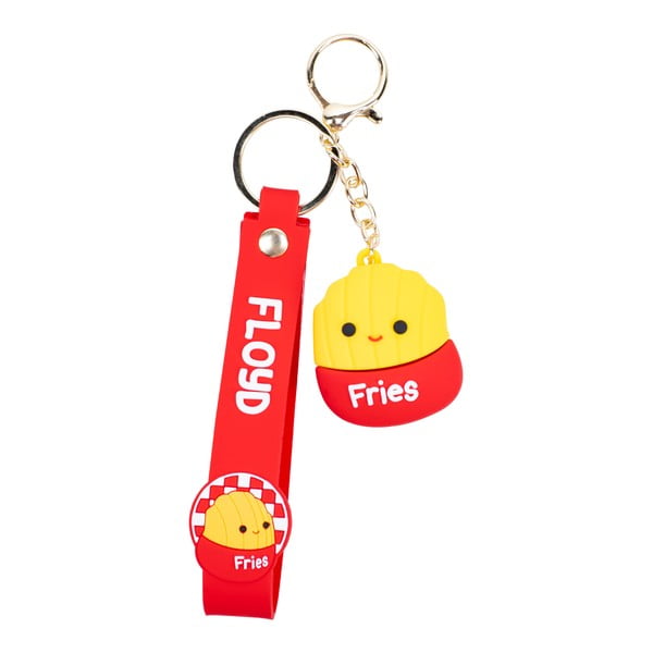 Rdeč obesek za ključe Fizz Floyd – SQUISHMALLOWS