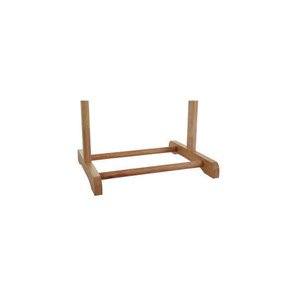 Stojalo za obleko iz masivnega kavčukovca v naravni barvi – Premier Housewares-image-4