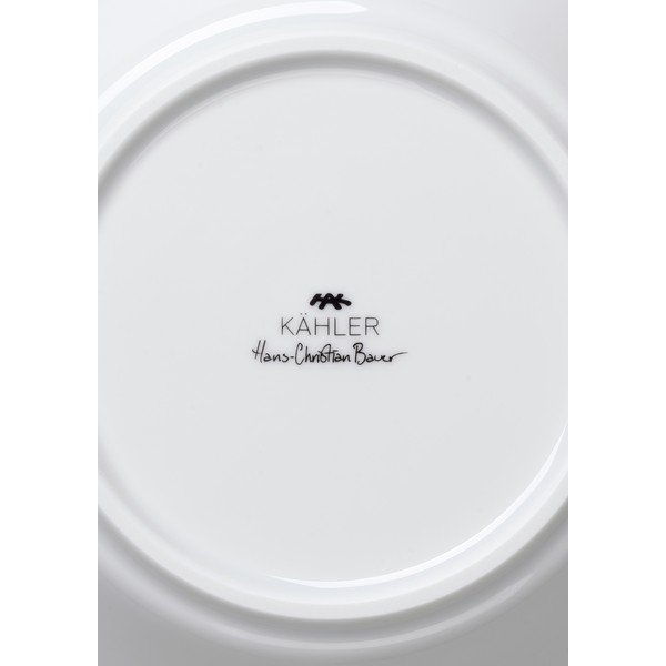 Bel porcelanast krožnik za juho Kähler Design Hammershoi, ⌀ 21 cm-image-3