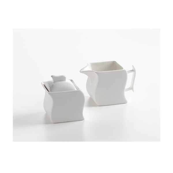 Bela porcelanasta posoda za omako Maxwell & Williams Motion, 400 ml-image-1