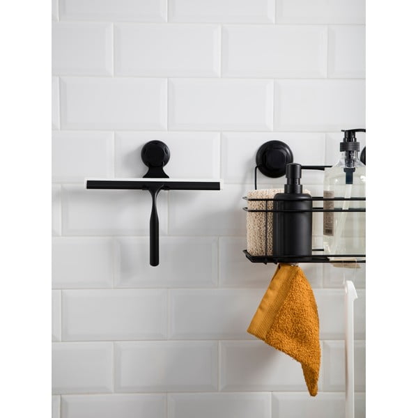 Čistilec za kopalnico Compactor Bestlock Black Double Hook Squeegee-image-3