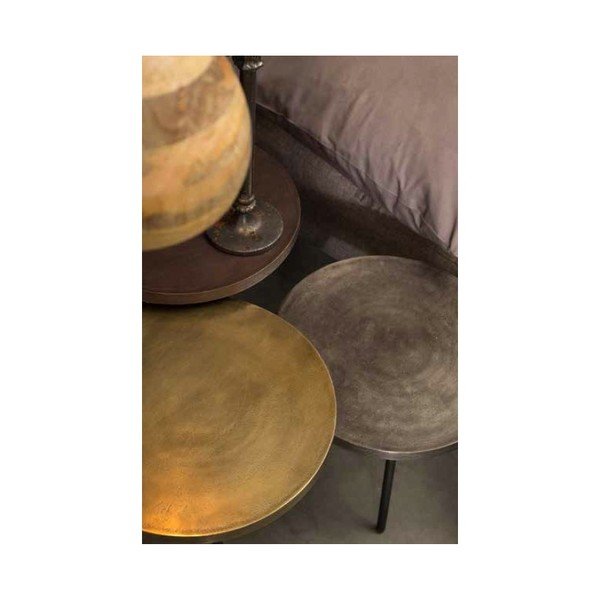 Komplet 3 kovinskih mizic Dutchbone Alim-image-1