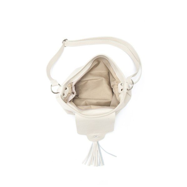 Bela usnjena torbica Isabella Rhea Laurus-image-1