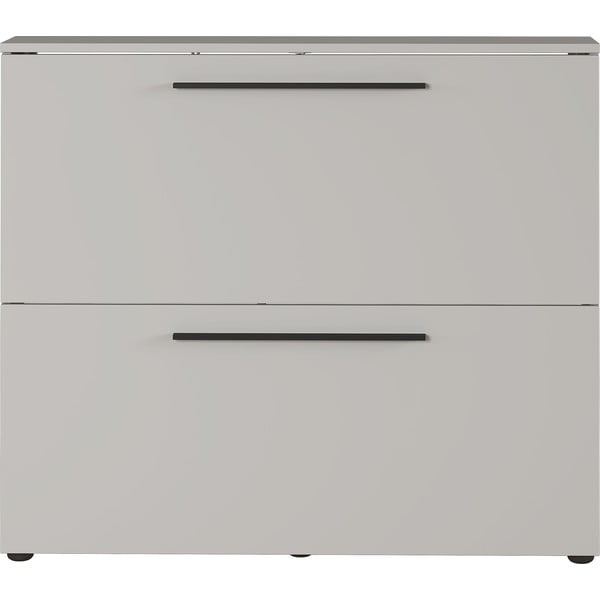 Sivo-bež stenska omarica za čevlje Utah - Germania-image-3