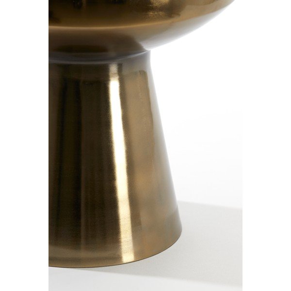 Kovinska okrogla stranska mizica ø 38 cm Dakwa – Light & Living-image-2
