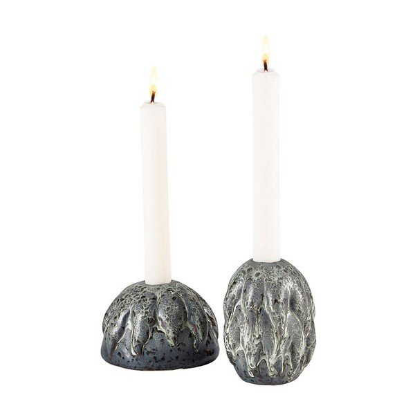 Kamnit svečnik Villa Collection Artic Ice-image-2