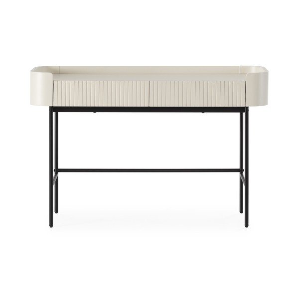 Kremno bela stranska mizica 40x120 cm Willa – MOME