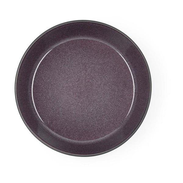 Črna/vijolična skledica iz kamenine Gastro Black/Purple – Bitz-image-2