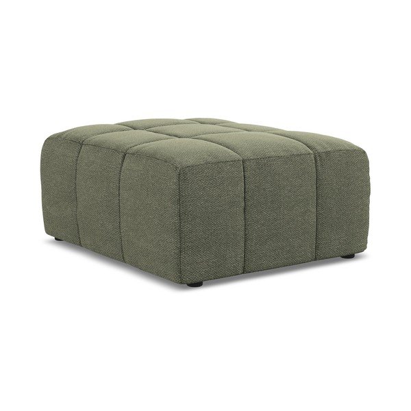 Zelen tabure iz tkanine bouclé Aloha – Makamii-image-3