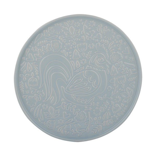 Prašno moder servirni keramičen krožnik ø 30 cm Home to Roost – Mason Cash